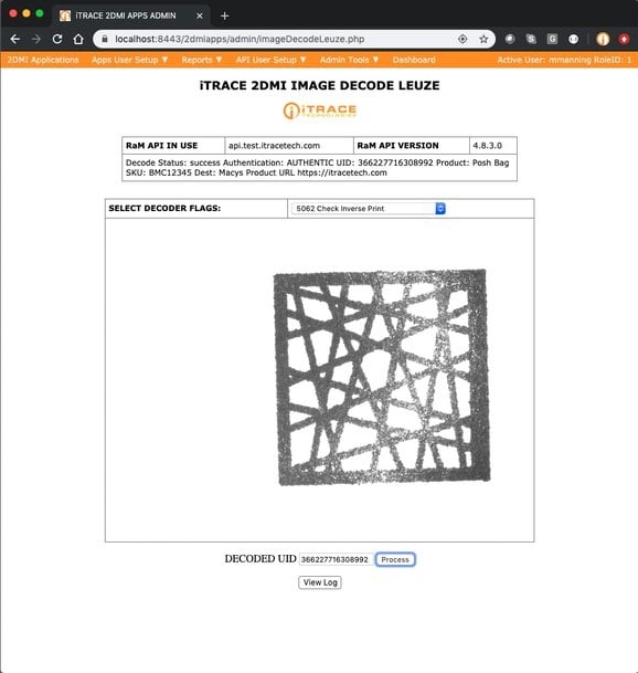 Leuze and iTRACE Announce the Blockchain Integration of 2DMI with the DCR 200i Camera Based Code Reader